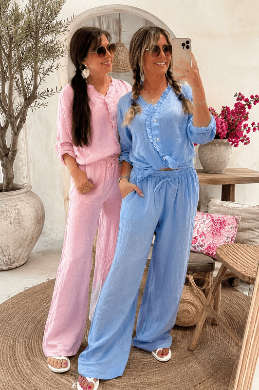 Mette Linen Pant Love Forever