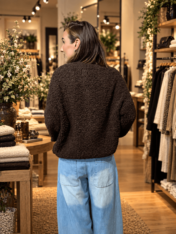 Bessy Bouclé Cardigan