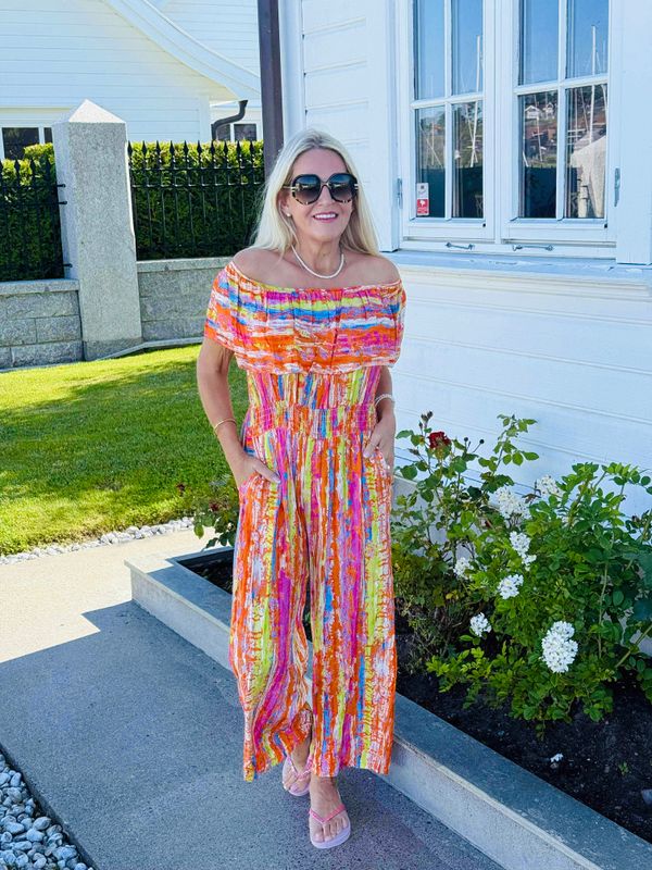 Fresh Print Jumpsuit