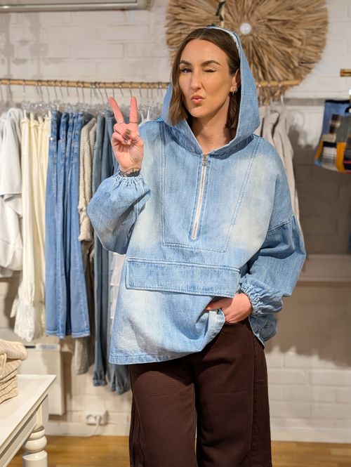 Hovedbilde Flor Denim Hoodie
