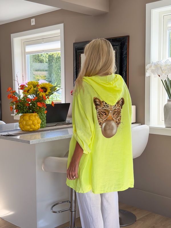 Leopard Linen Shirt