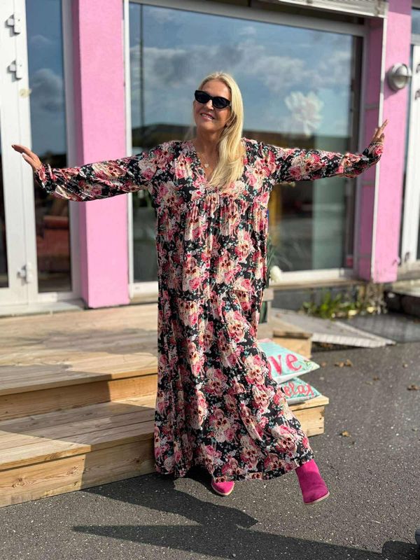 Boho Skull Maxi Dress