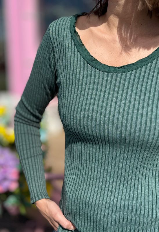 Rib Basic Sweater