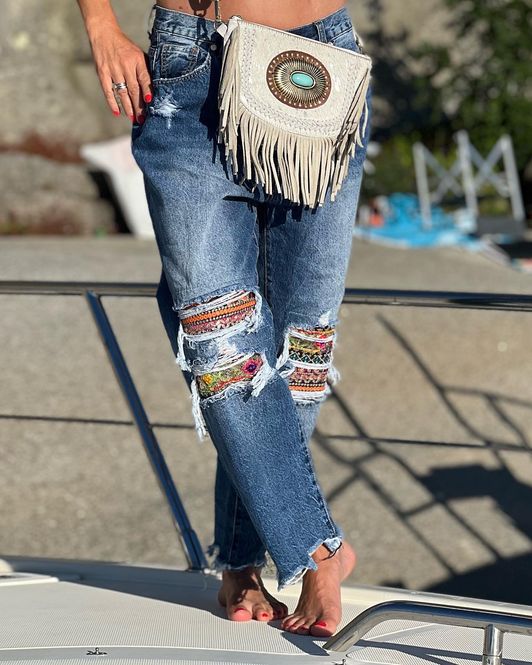 Hovedbilde Bling Ripped Jeans