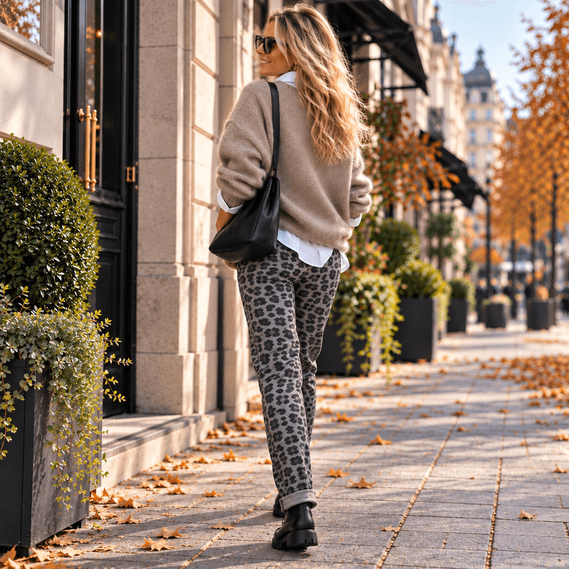 Leopard Stretchy Pant