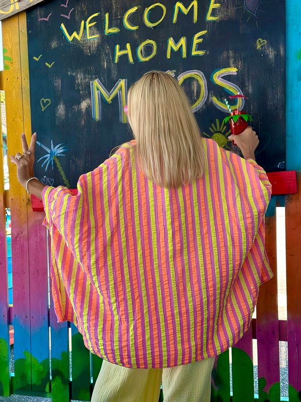 Stripe Oversized Shirt