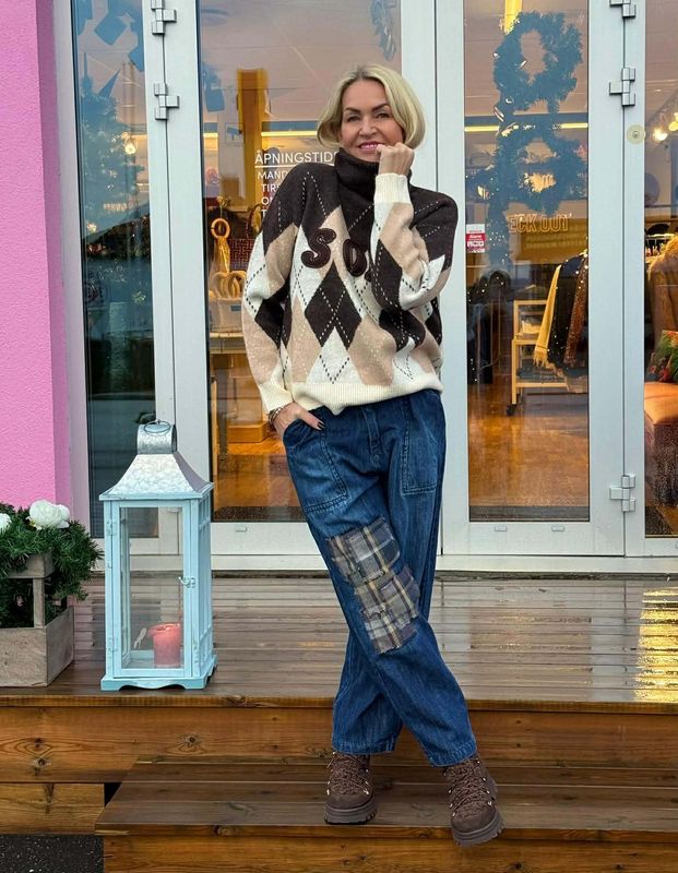 Argyle Soho Sweater