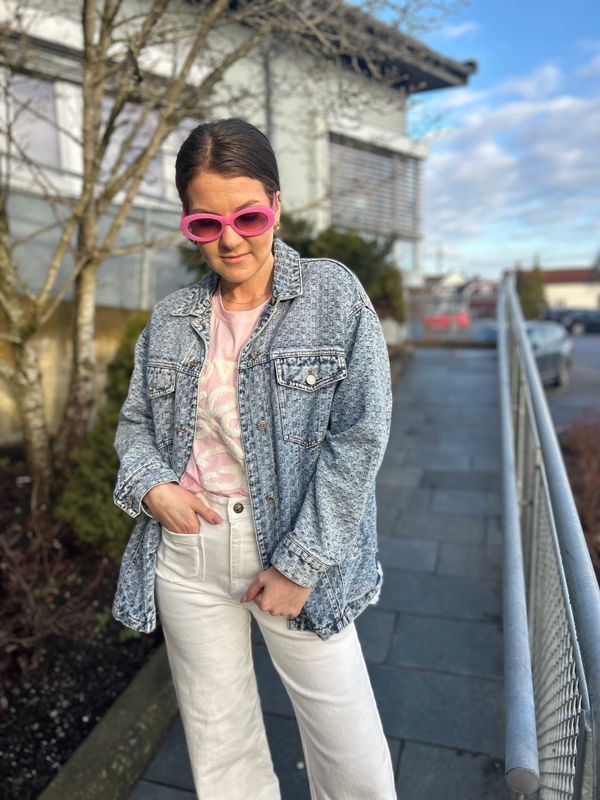Denim Teddy Jacket