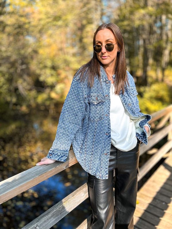 Denim Teddy Jacket