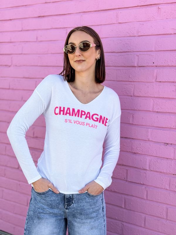 Champagne Soft Sweater