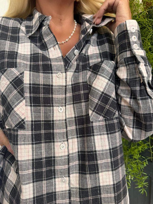 Check Shirt Mother Boah