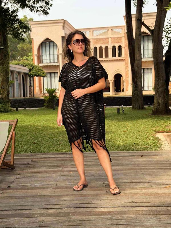 Emmy Crochet Kaftan