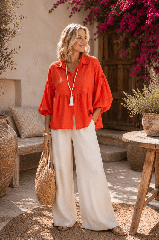 Amber Linen Shirt