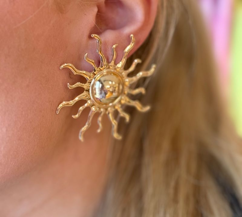 Sun Earrings