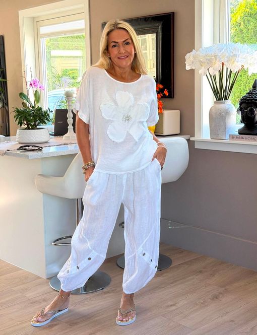 Hovedbilde Comfy Linen Culotte Pant