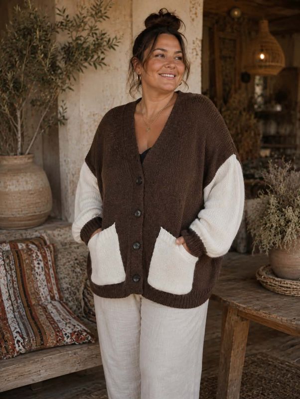 Brownie Oversized Cardigan