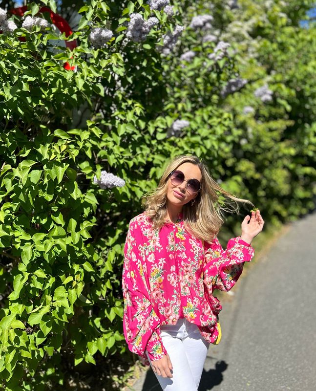 Rose Oversized Blouse