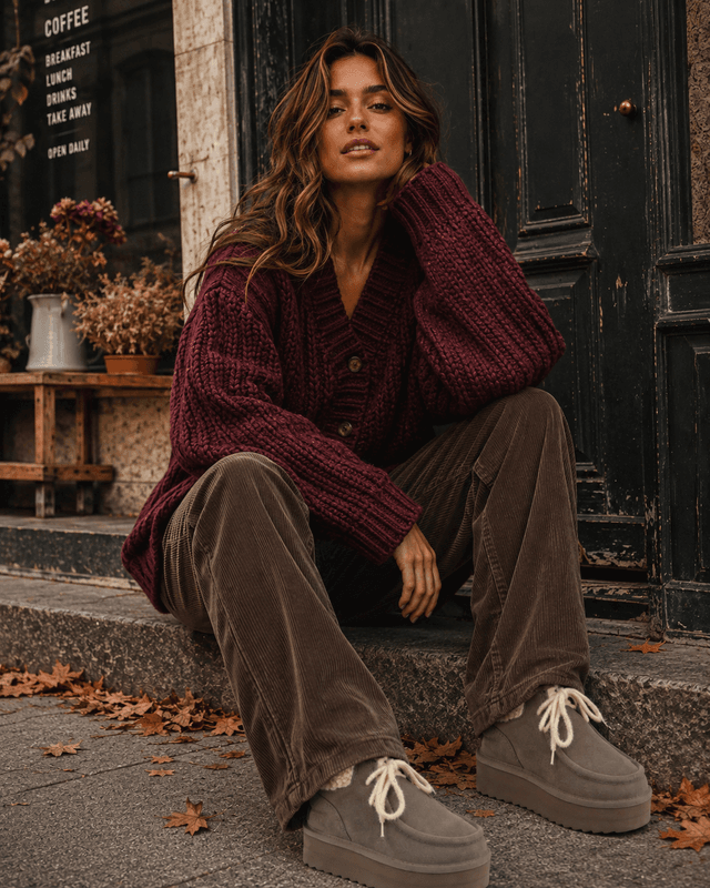 Lace Up Winter Boots Colors Of California