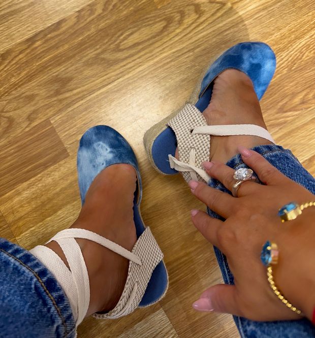 Hovedbilde Denim Wedges Colors of ...