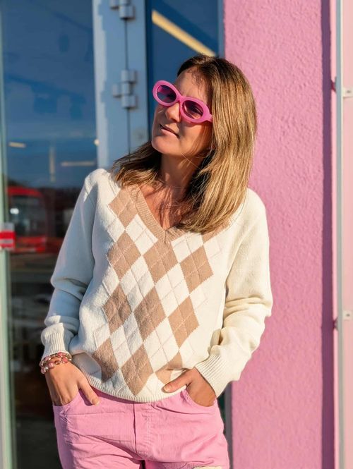 Hovedbilde Mina Argyle Sweater