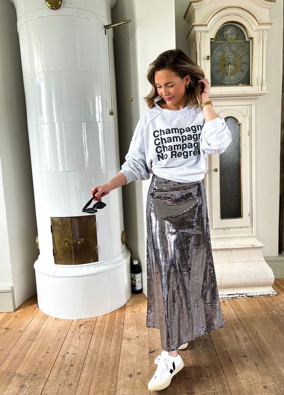 Disco Maxi Skirt
