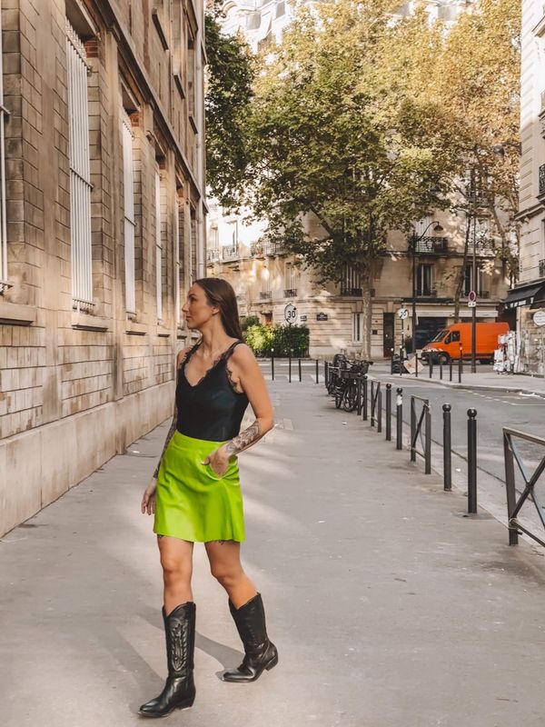 Leather Skirt Coster Copenhagen 