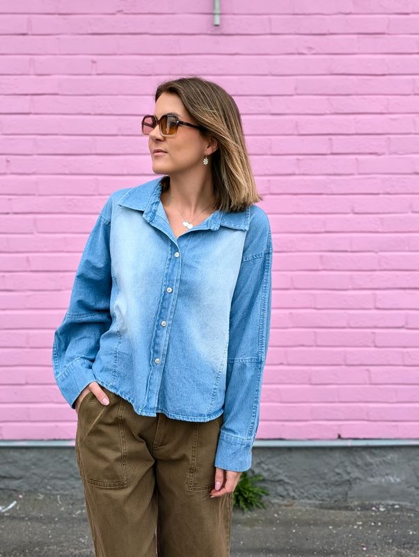 Superman Denim Shirt