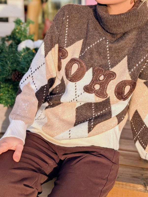 Argyle Soho Sweater