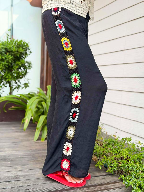 Flowy Crochet Pant