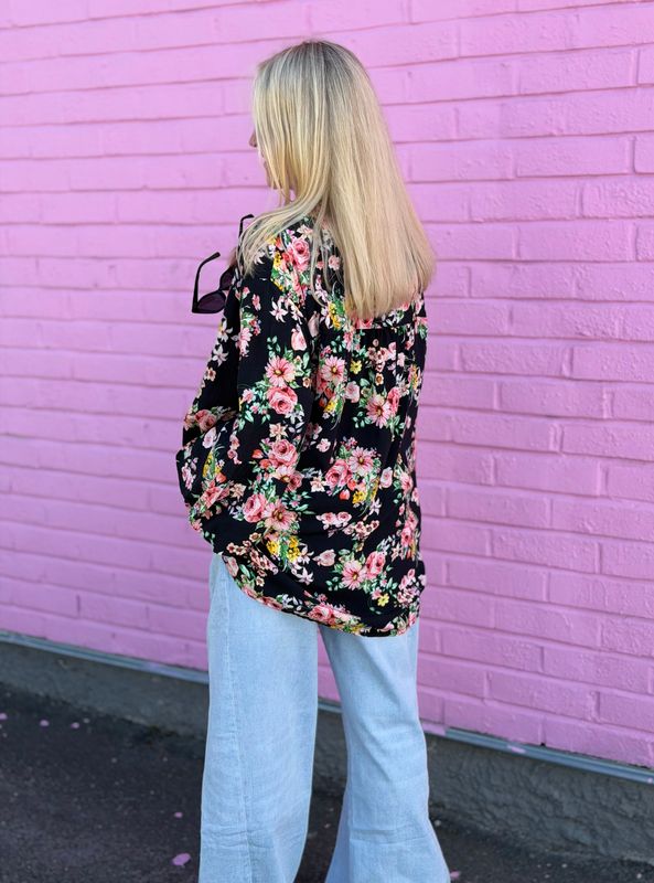 Tyra Flower Blouse