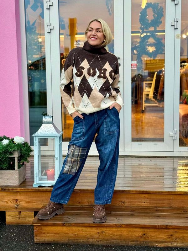 Argyle Soho Sweater
