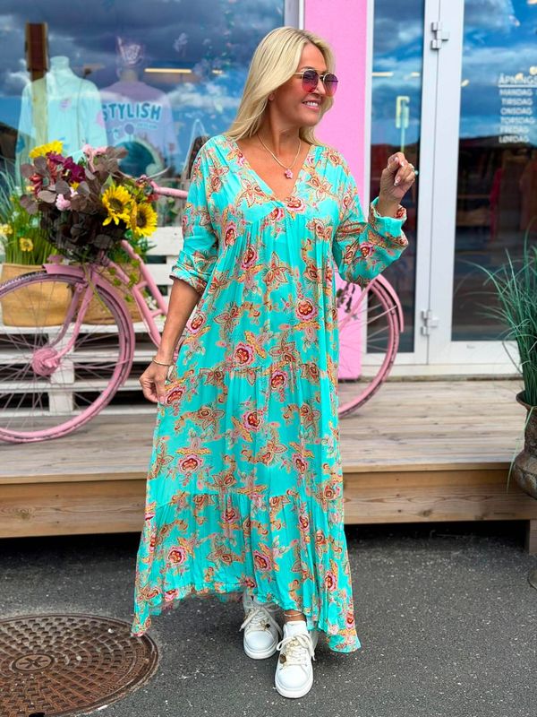 Boho Paisley Dress